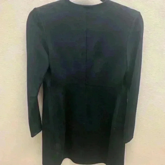 Alexander Wang Dress Black Bandage Full Zip Mini Dress Size 4 - Picture 5 of 5